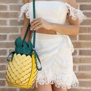 Kate Spade Crossbody Drawstring Bucket Bag